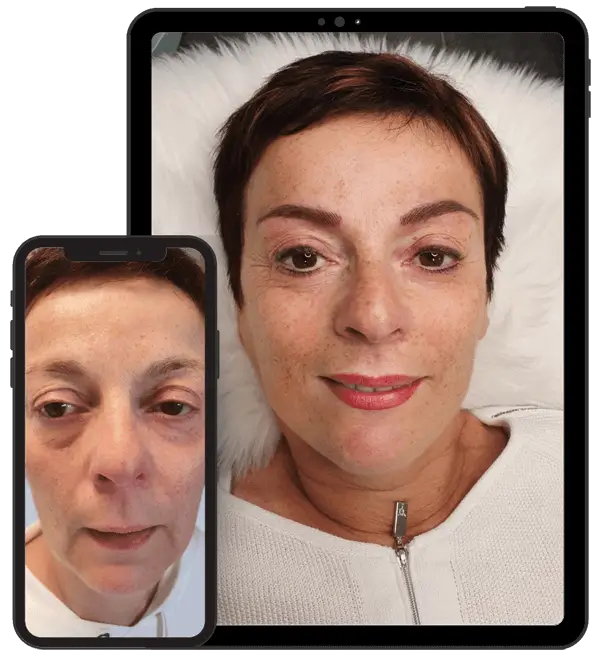 Permanent Make-up augenbrauen vorher nachher