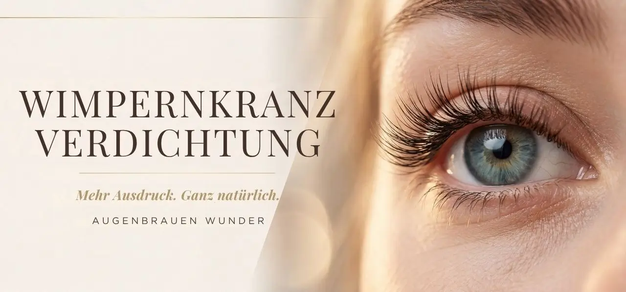 Natürliche Wimpernkranzverdichtung – dezentes Ergebnis nach der Heilungsphase
